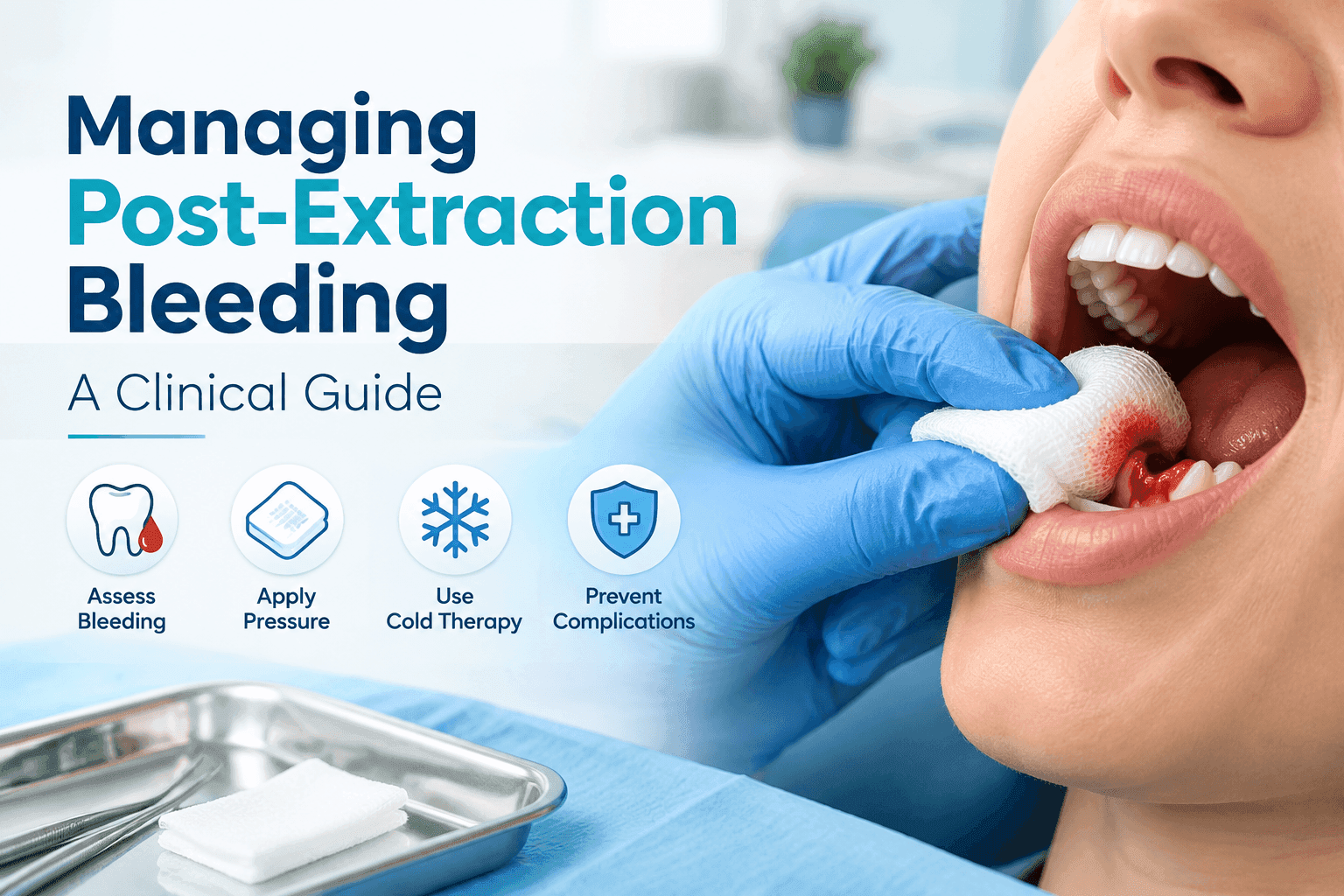 Managing Post-Extraction Bleeding: A Clinical Guide