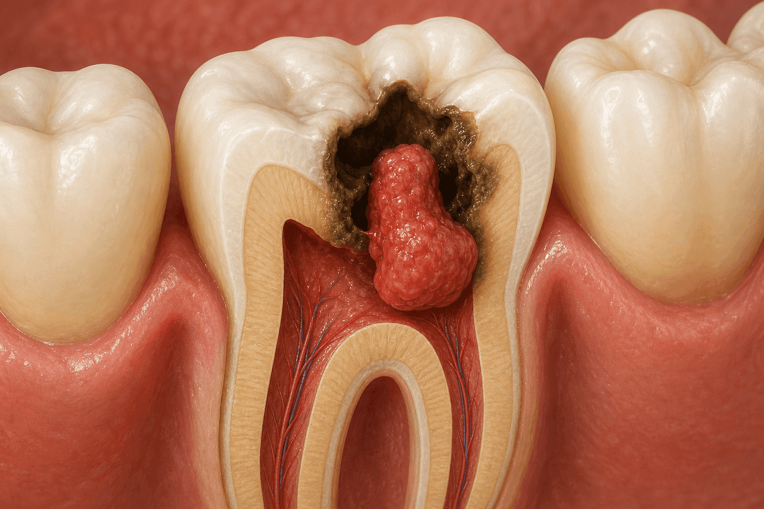 Pulp Polyp: Hyperplastic Pulpitis Presentation