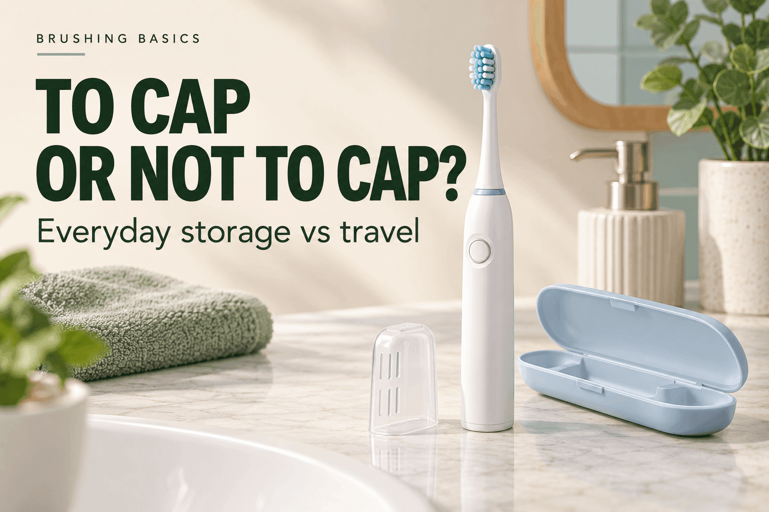 Should You Use a Toothbrush Cap Every Day?