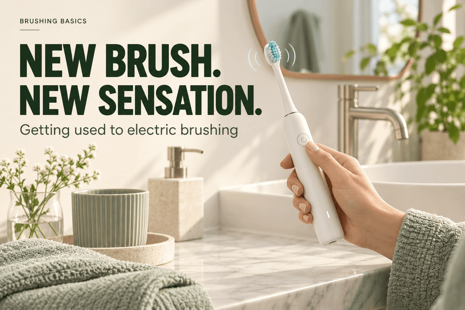 Why Does an Electric Toothbrush Tickle at First?