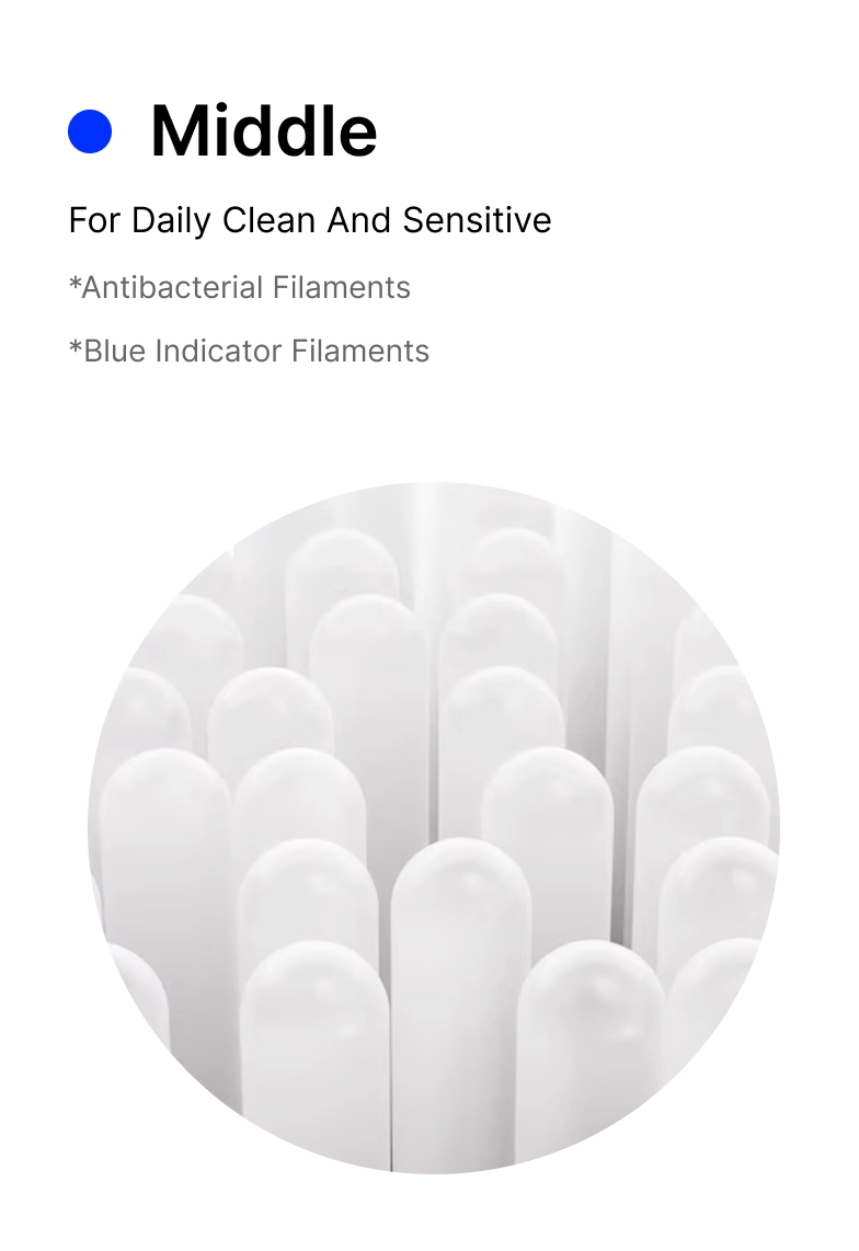 Multiple brush heads for different needs